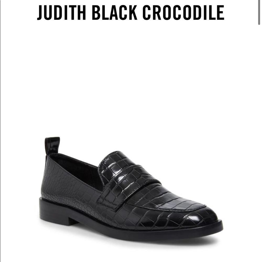 STEVE MADDEN JUDITH BLACK CROC